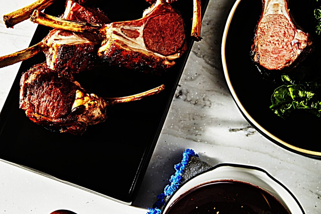 Meal photo - Honey & Herb Glazed Rack of Lamb