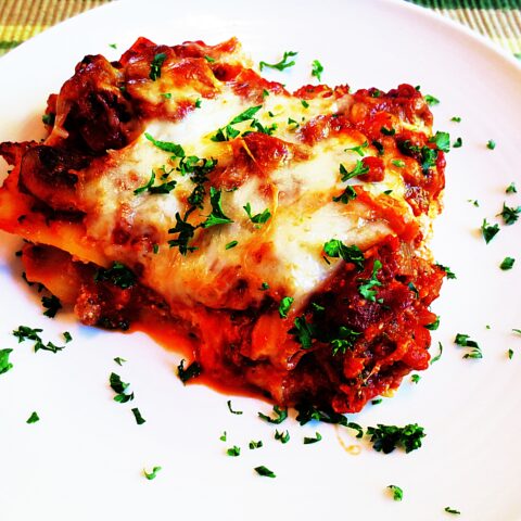 Meal photo - Lasagna with Spicy Pork Italian Sausage