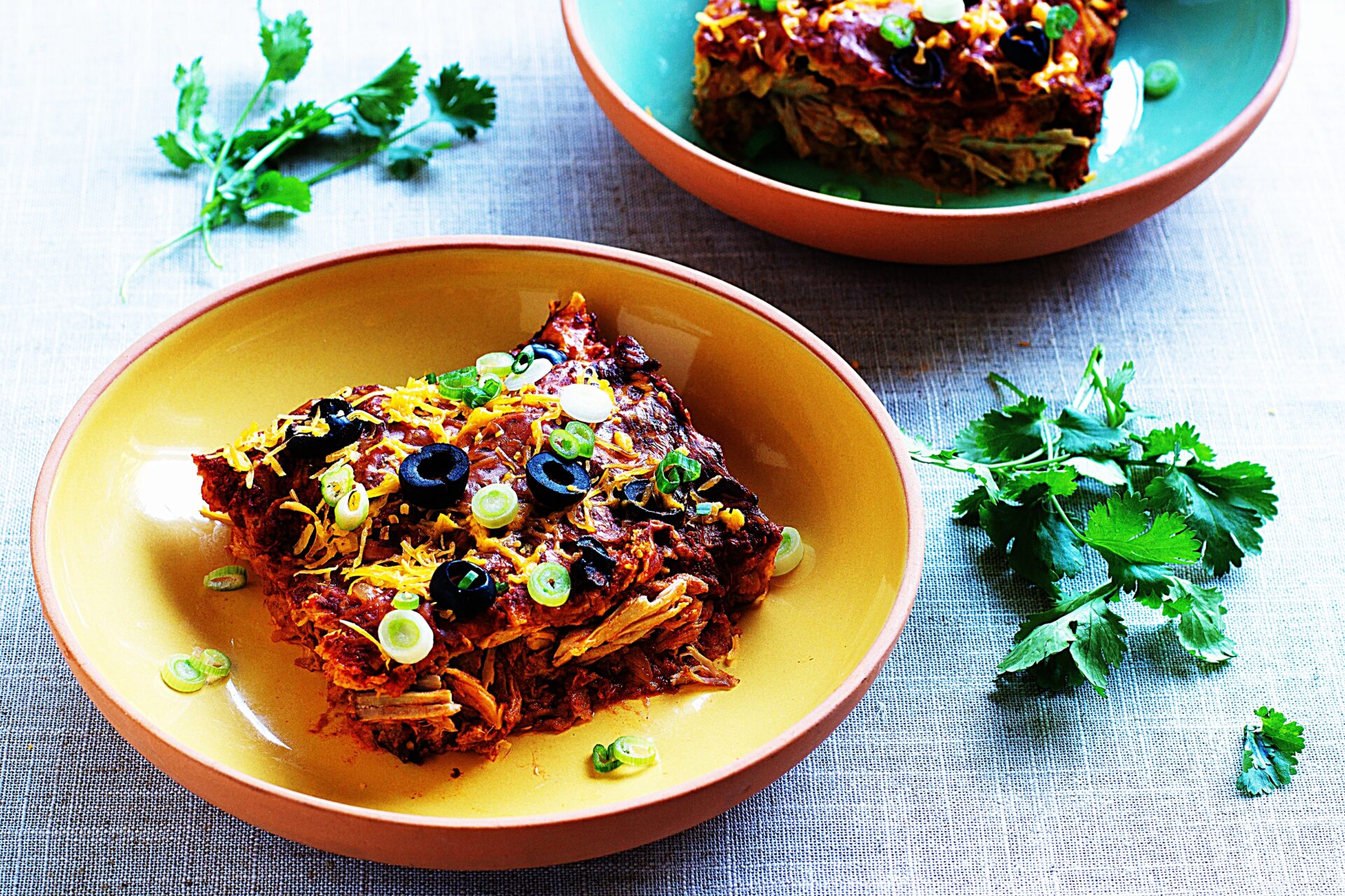 Meal photo - Lazy Pork Enchiladas with Red Sauce