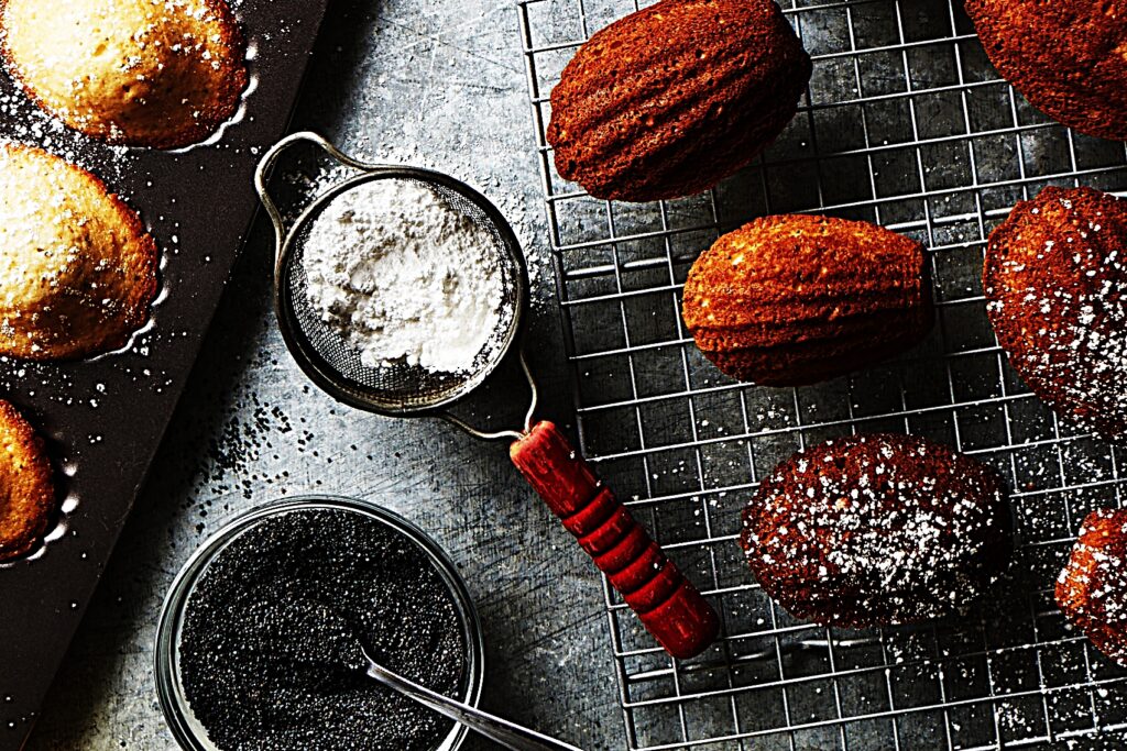 Meal photo - Lemon Poppyseed Madeleines