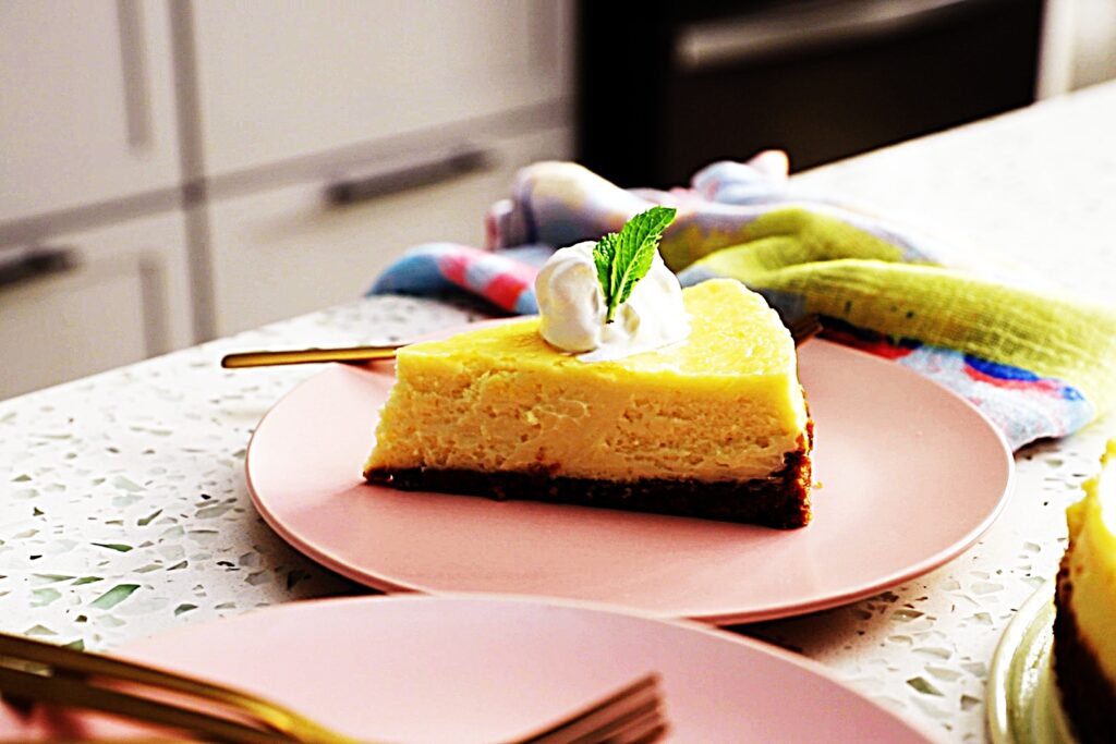 Meal photo - Lightly Lemony Blender Cheesecake