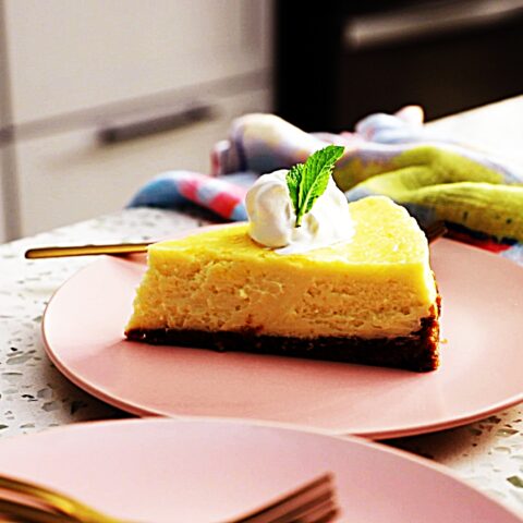 Meal photo - Lightly Lemony Blender Cheesecake