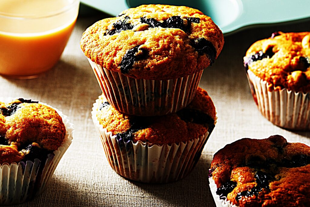 Meal photo - Moist and Delicious Blueberry Muffins