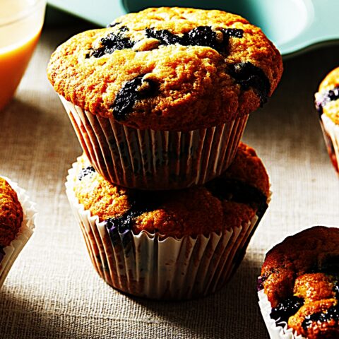 Meal photo - Moist and Delicious Blueberry Muffins