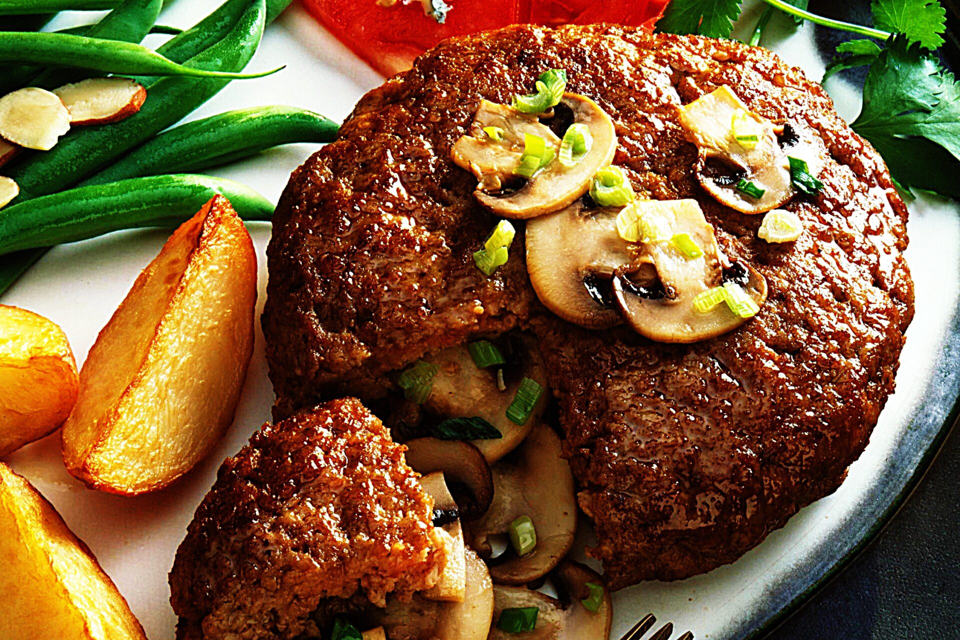 Meal photo - Mushroom-Stuffed Pork Burgers