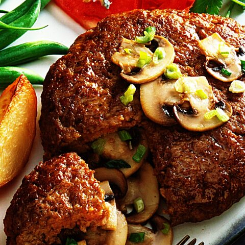 Meal photo - Mushroom-Stuffed Pork Burgers