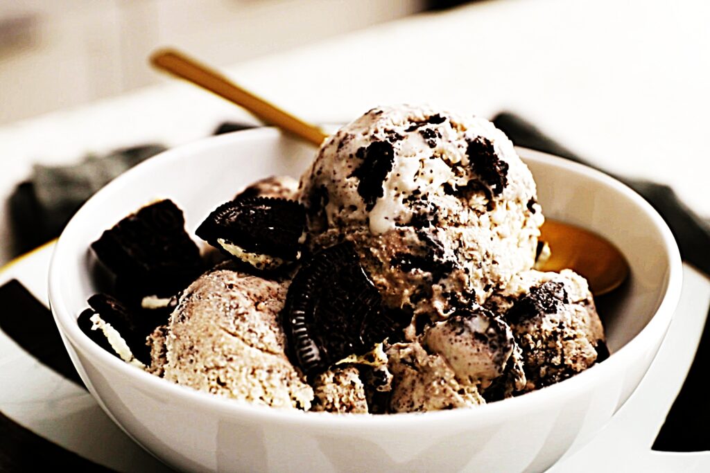 Meal photo - No-Cook Cookies and Cream Ice Cream