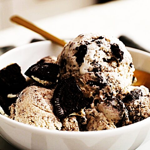 Meal photo - No-Cook Cookies and Cream Ice Cream