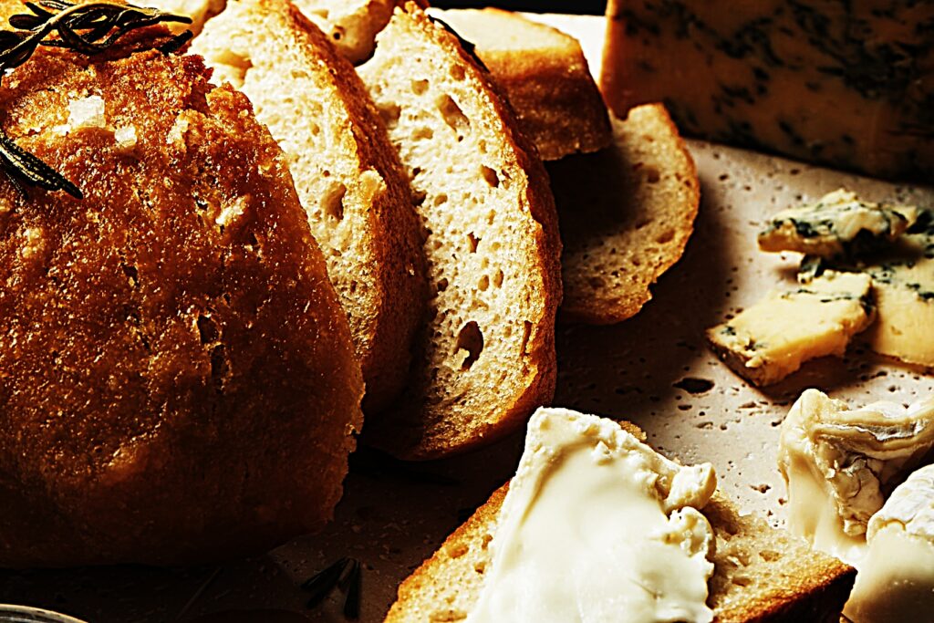 Meal photo - No Knead Italian Semolina Bread