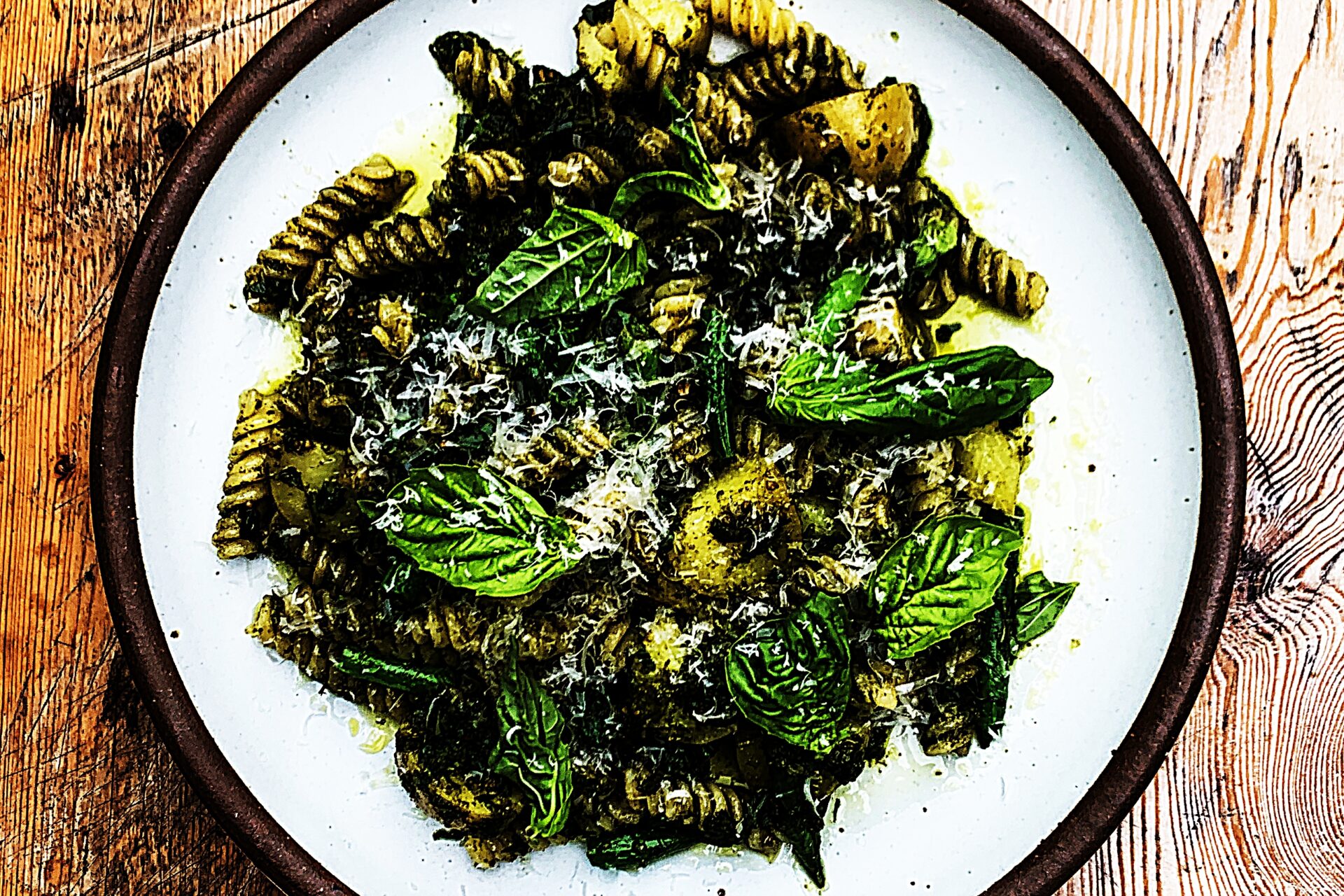 Meal photo - OG Fusilli Pesto with Green Beans and Potatoes