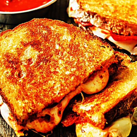 Meal photo - Oven-Baked Pizza Grilled Cheese Sandwiches