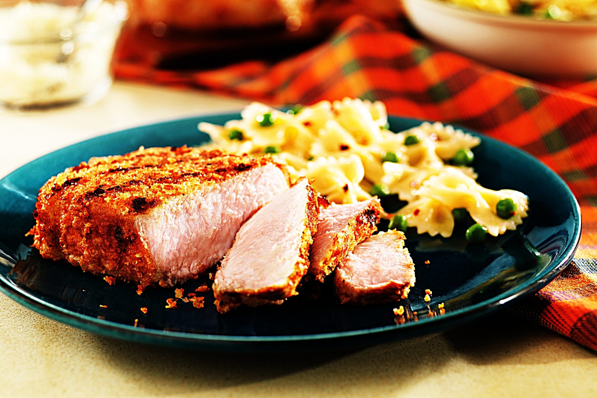 Meal photo - Parmesan-Crusted New York Pork Chops