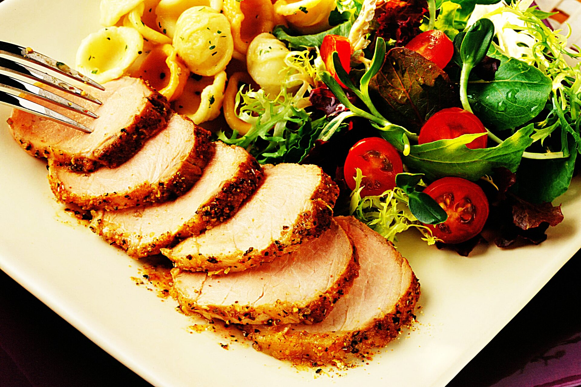 Meal photo - Peppered Pork Tenderloin