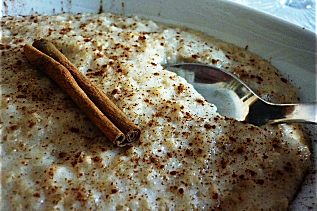 Meal photo - Porridge, Mingau or, in portuguese, Papas de Aveia