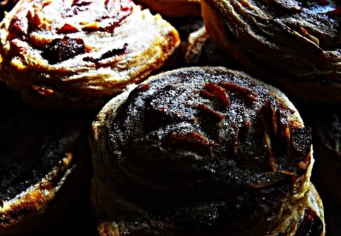 Meal photo - Puff Pastries with Jelly and Almonds