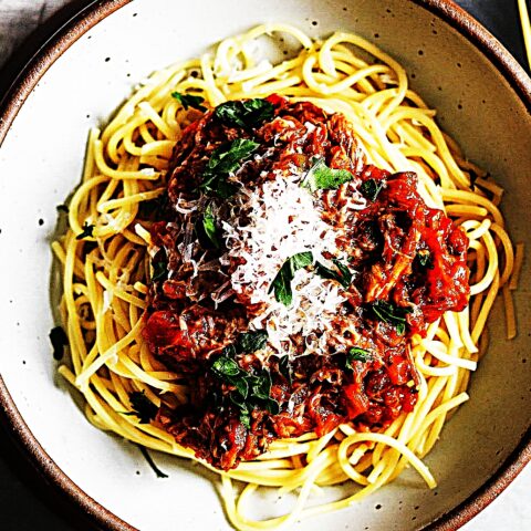 Meal photo - Pulled Pork BBQ Spaghetti