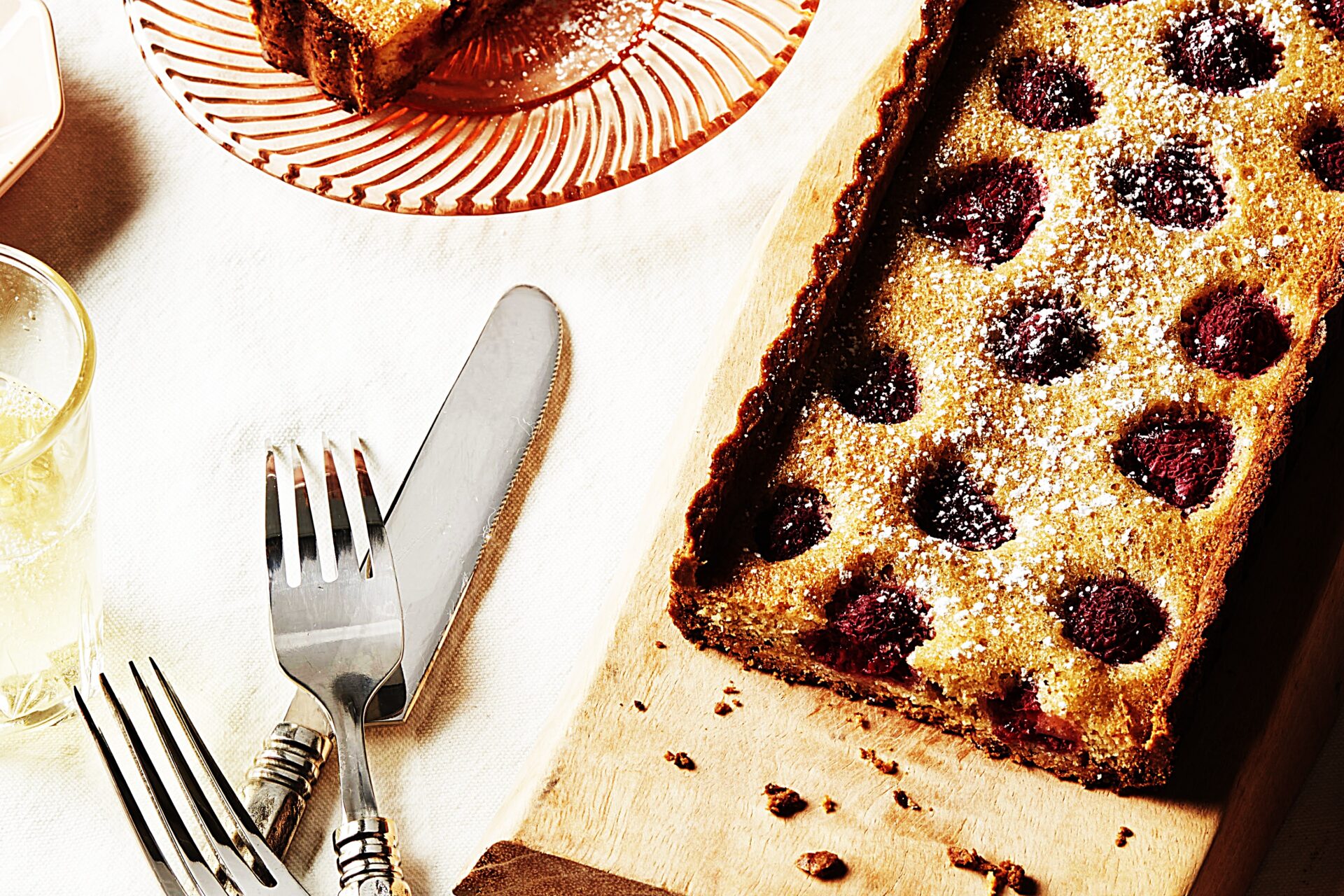 Meal photo - Raspberry Brown Butter Tart