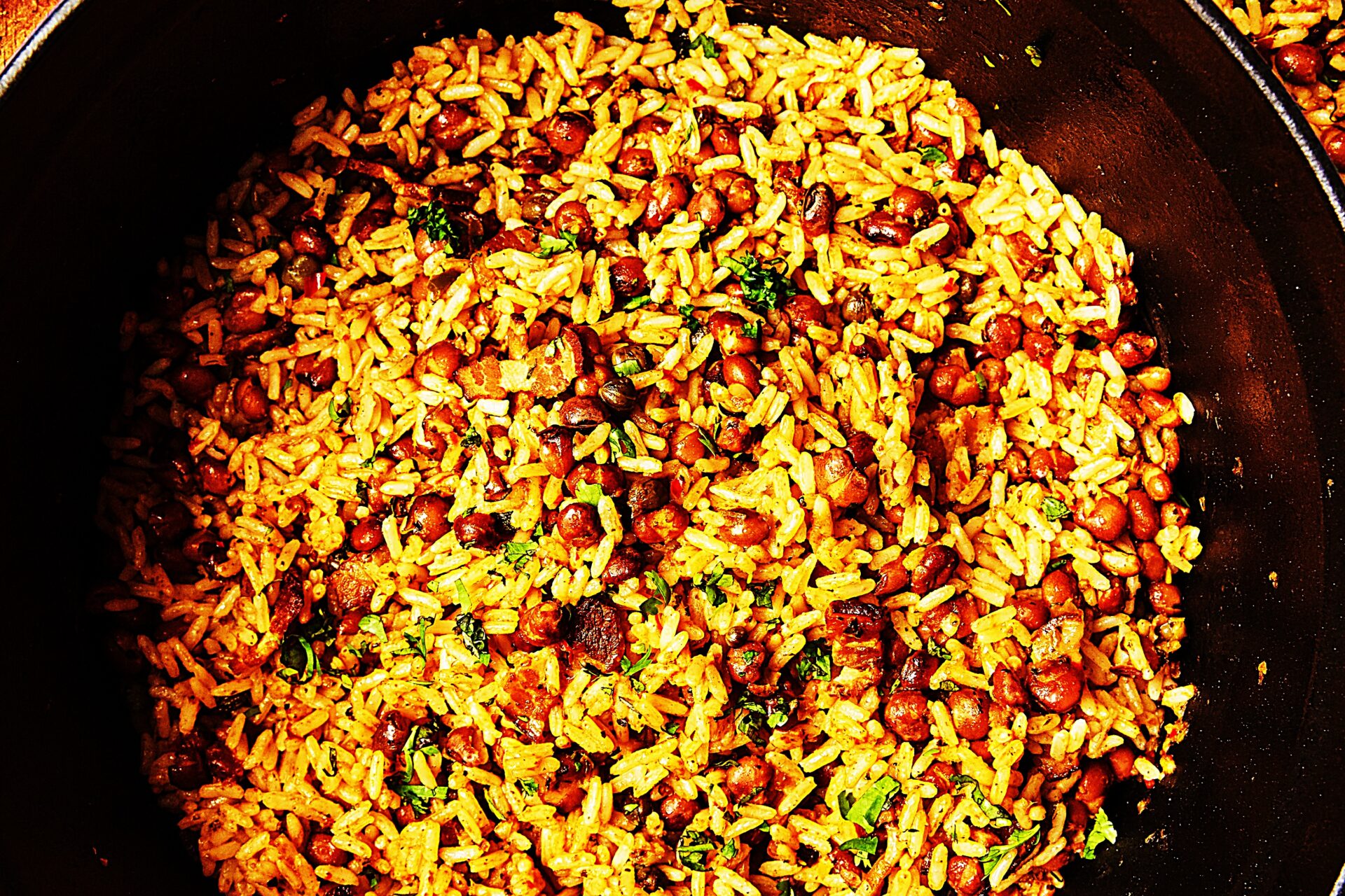 Meal photo - Rice and Pigeon Peas (Arroz con Gandules)