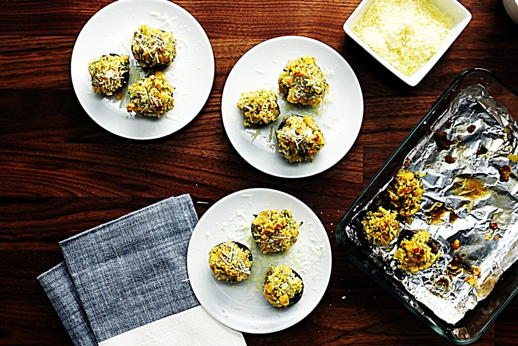 Meal photo - Rich and Crispy Cracker-Stuffed Mushrooms