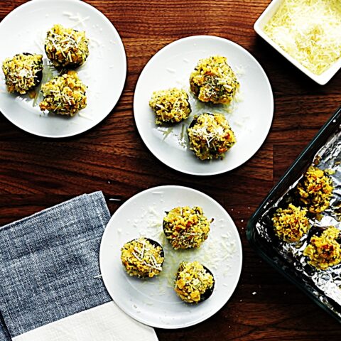 Meal photo - Rich and Crispy Cracker-Stuffed Mushrooms