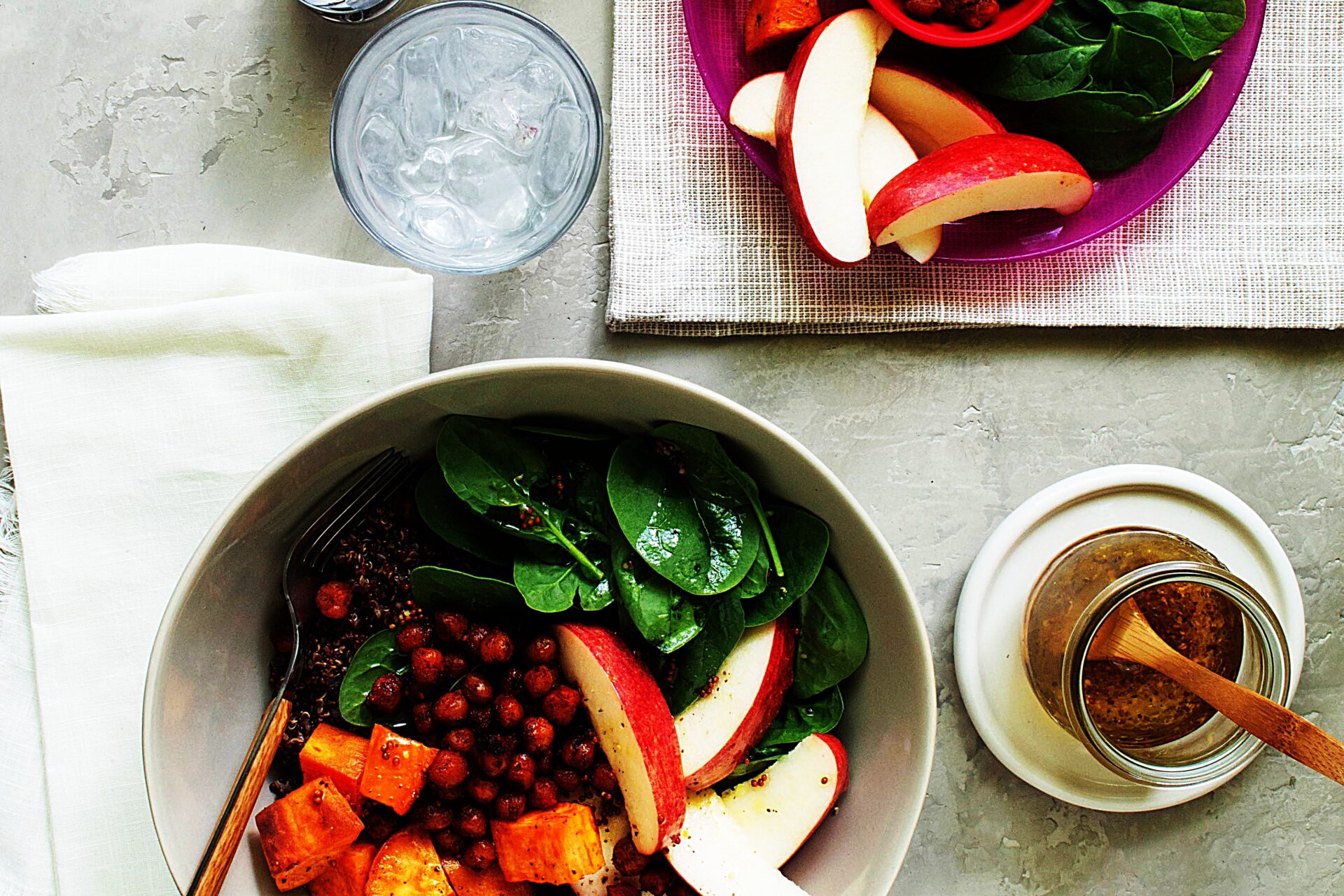 Meal photo - Roasted Chickpea and Sweet Potato Buddha Bowls