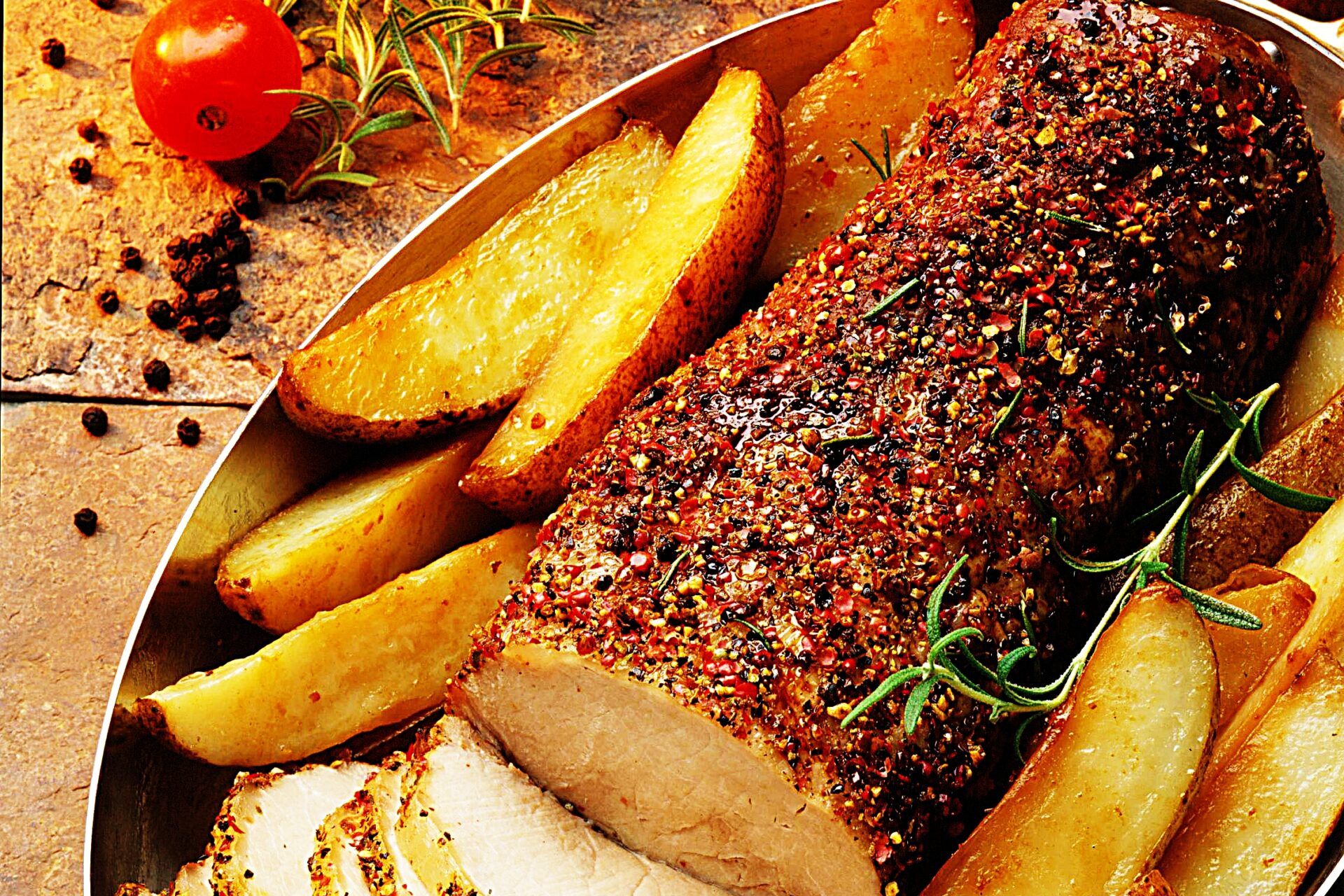 Meal photo - Roasted Peppered Pork Loin