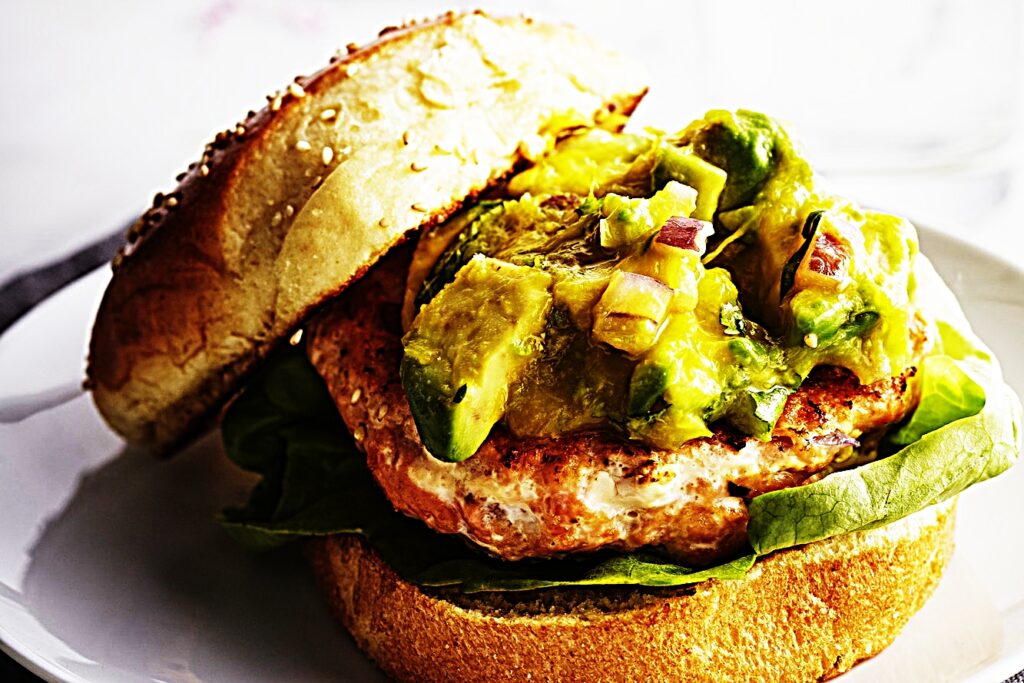 Meal photo - Salmon Burgers with Mango Avocado Salsa