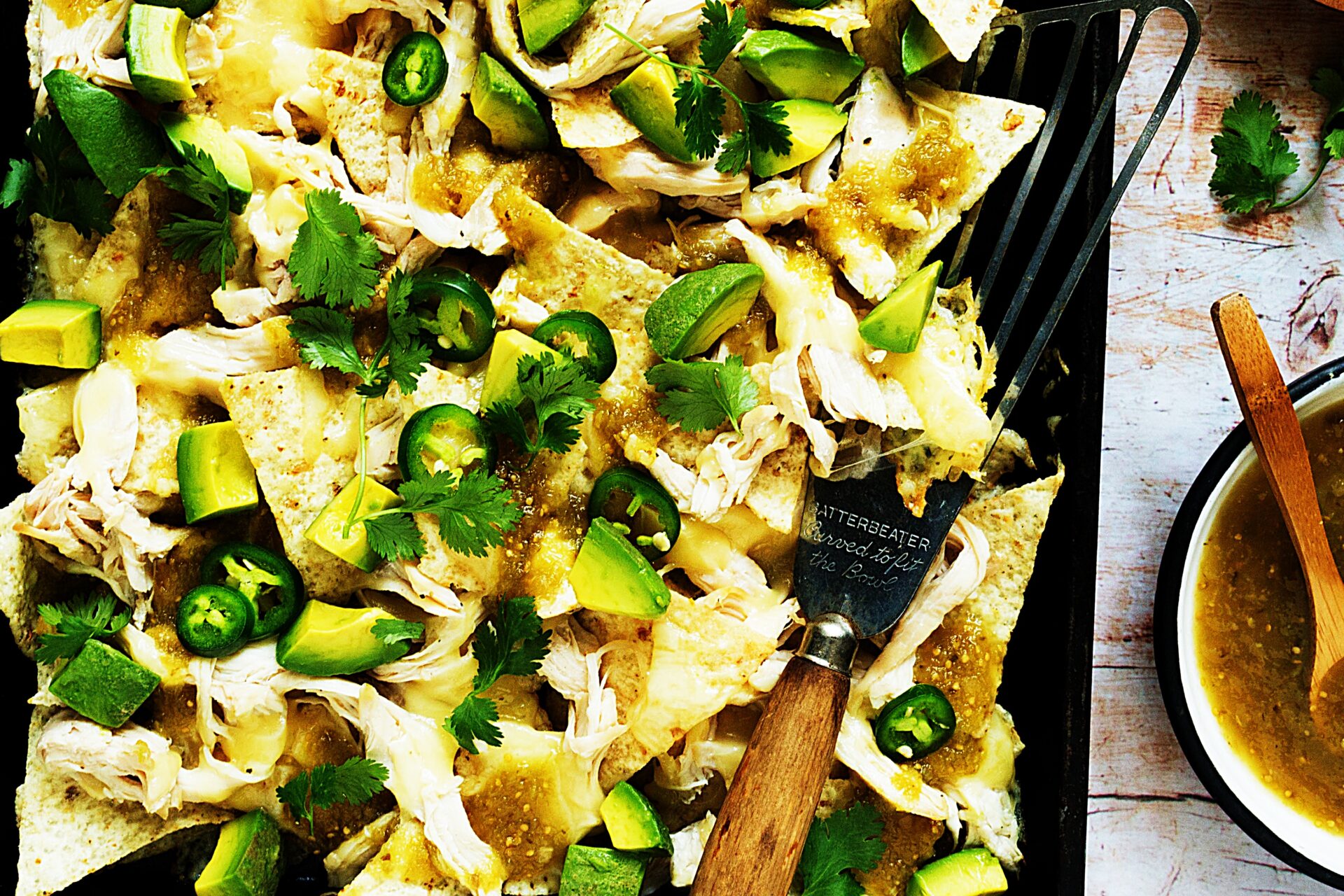 Meal photo - Salsa Verde Chicken Nachos