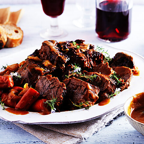 Meal photo - Slow Cooker Balsamic-Red Wine Pot Roast