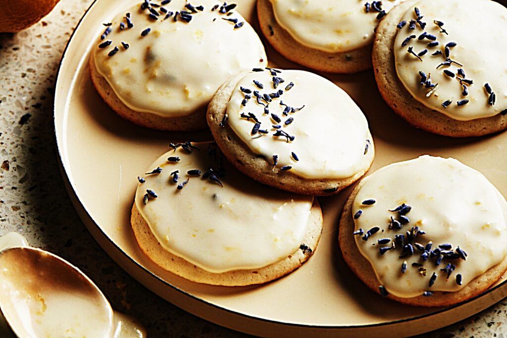 Meal photo - Soft and Chewy Lemon Lavender Cookies