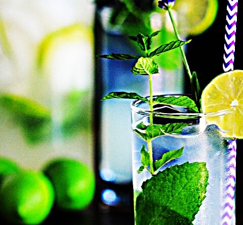 Meal photo - Sparkling Lavender-Mint Limeade