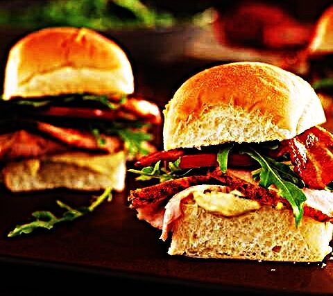 Meal photo - Spice Rubbed Pork Loin BLT Sliders With Dijon Remoulade