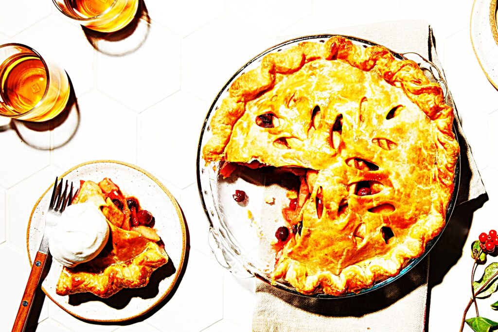 Meal photo - Spiced Apple Cranberry Pie