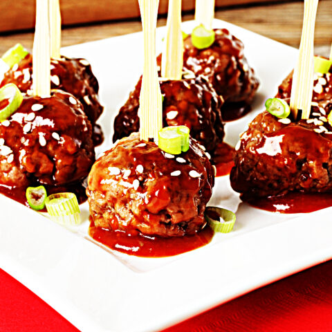 Meal photo - Sriracha-Bulgur Turkey Cocktail Meatballs