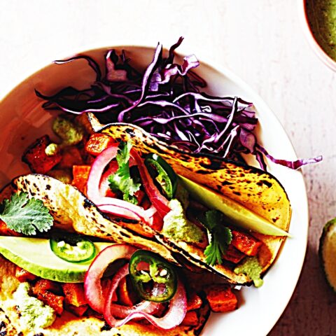 Meal photo - Sweet Potato Tacos with Lime Crema