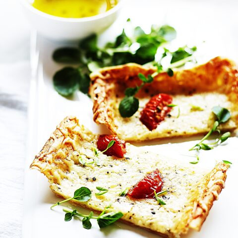 Meal photo - Tarte à la Moutarde, with Tomatoes and Gruyère Cheese