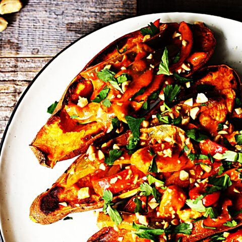 Meal photo - Thai Satay Stuffed Sweet Potato