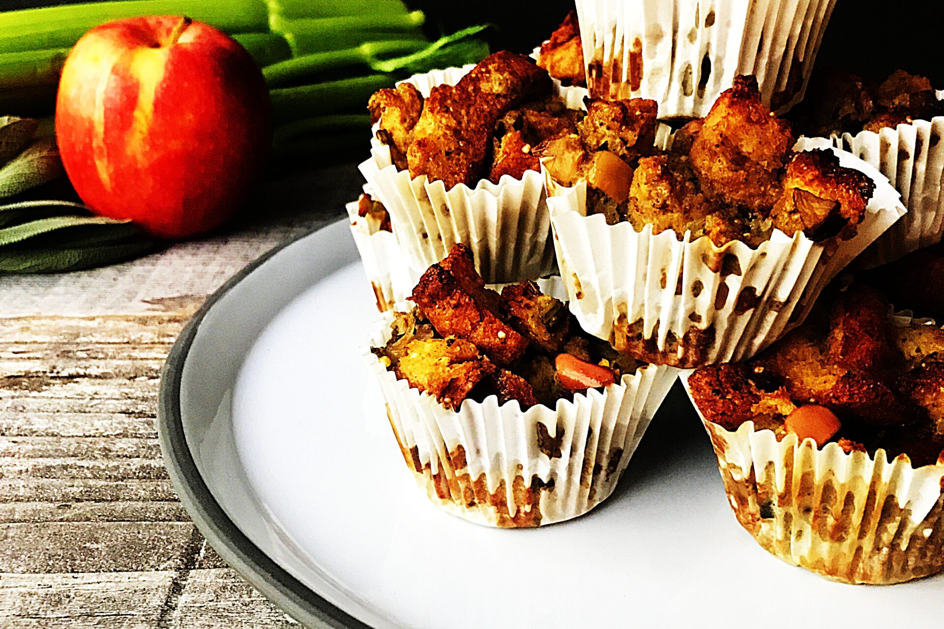 Meal photo - Thanksgiving Stuffing Muffins