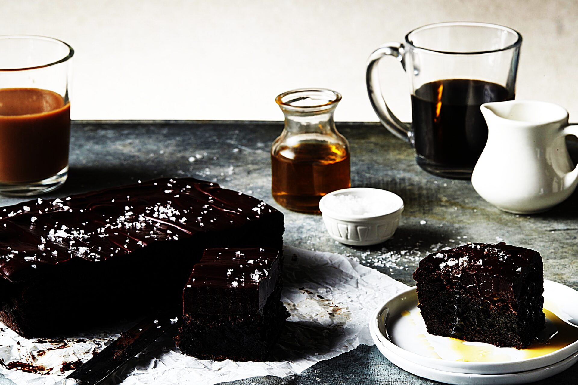 Meal photo - Ultimate Chocolate, Sea Salt, and Olive Oil Brownies