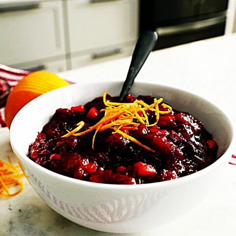 Meal photo - Apple and Spice Cranberry Sauce