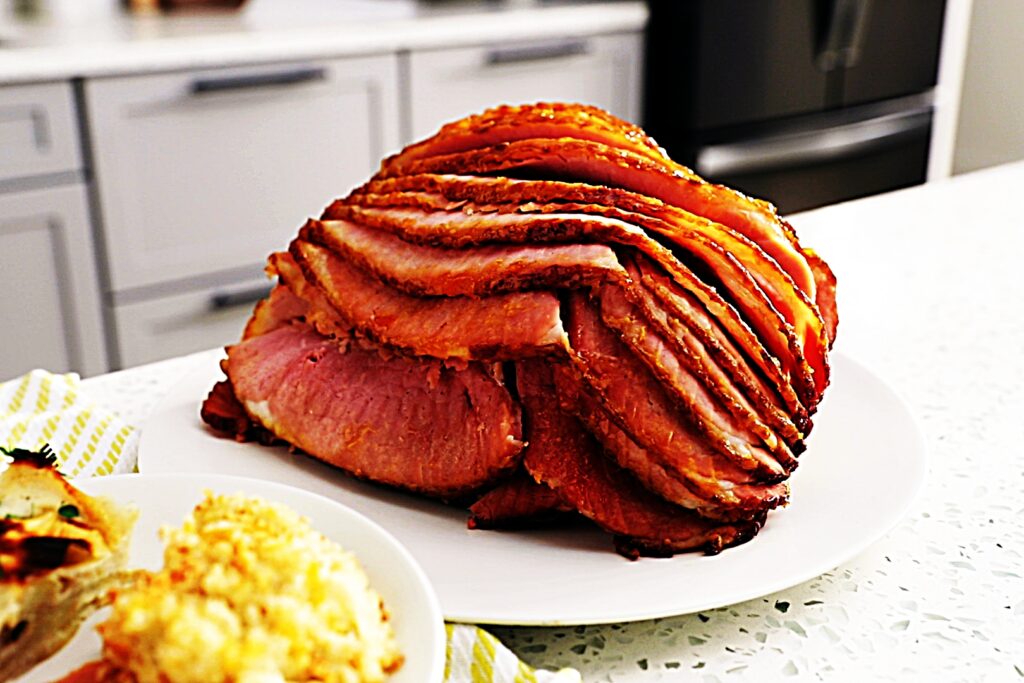 Meal photo - Apricot Mustard Glazed Ham