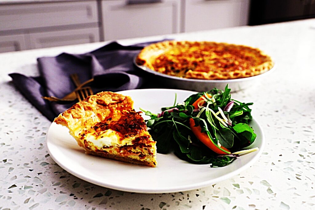 Meal photo - Bacon and Cheese Quiche