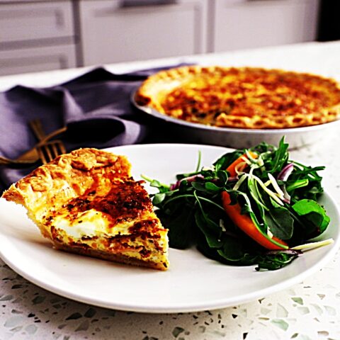 Meal photo - Bacon and Cheese Quiche