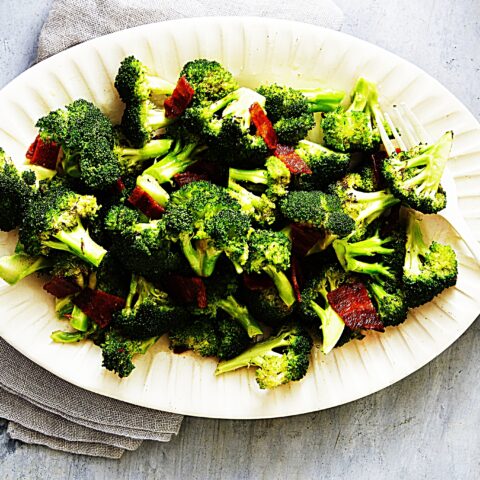 Meal photo - Bacon Roasted Broccoli