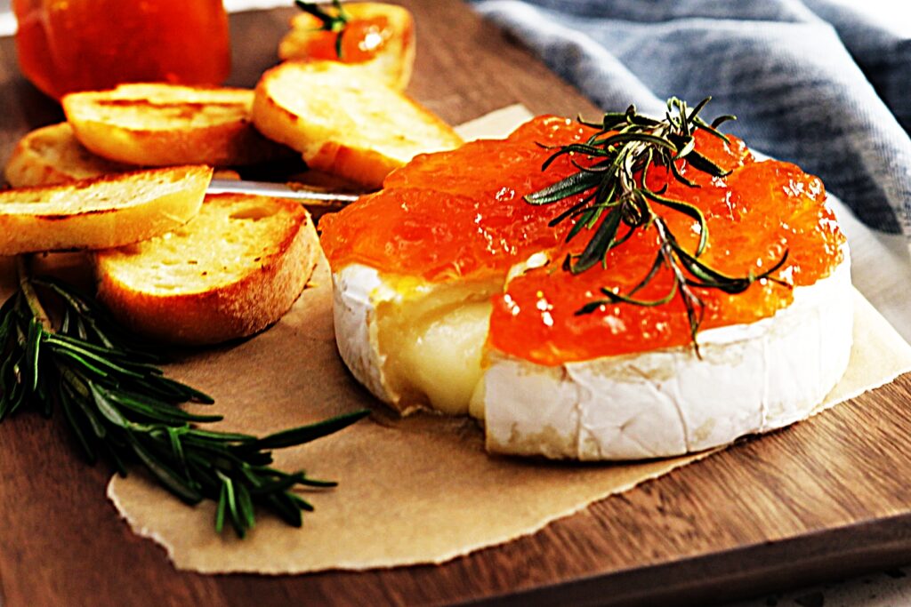 Meal photo - Baked Brie with Apricot Preserves