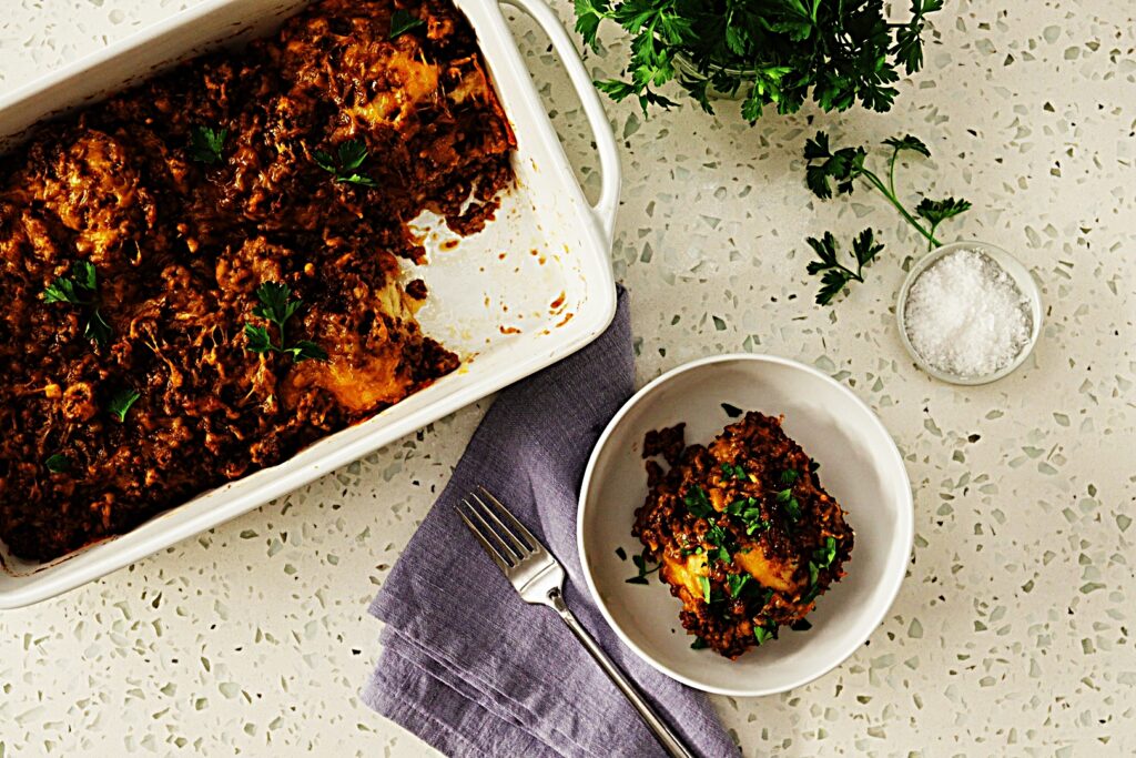 Meal photo - Barbecue Beef and Cheese Casserole