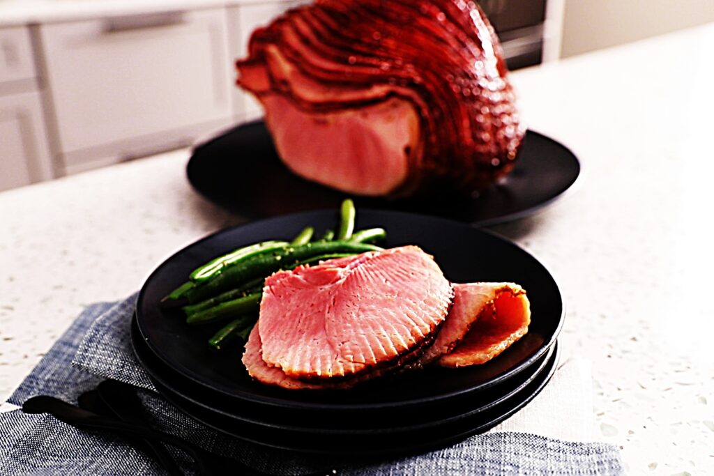 Meal photo - Bourbon-Honey Glazed Ham