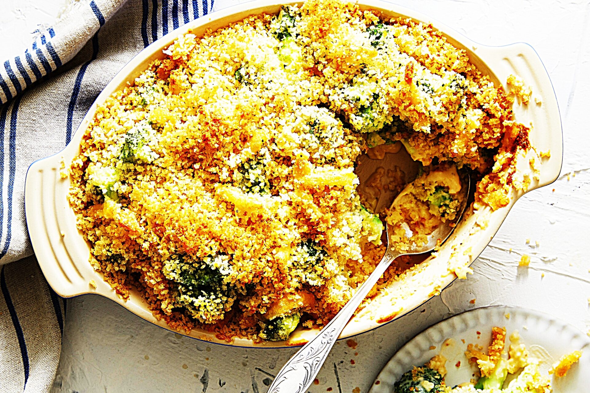 Meal photo - Broccoli Gratin with Cheesy Breadcrumbs