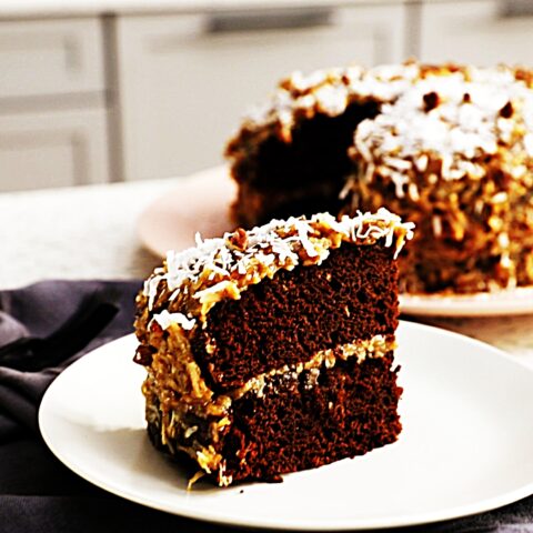 Meal photo - Buttermilk German Chocolate Cake