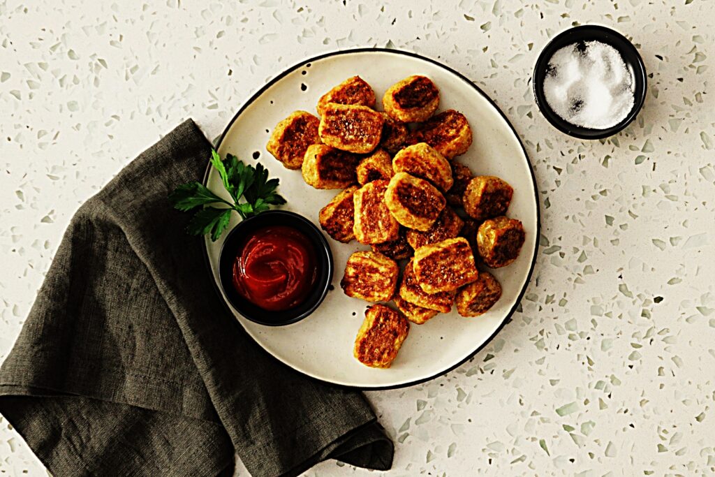 Meal photo - Cheesy Baked Cauliflower Tots